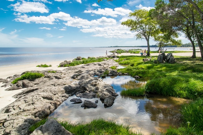 乌拉圭海岸风光摄影图片