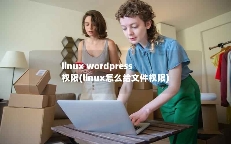 linux wordpress 权限，linux怎么给文件权限