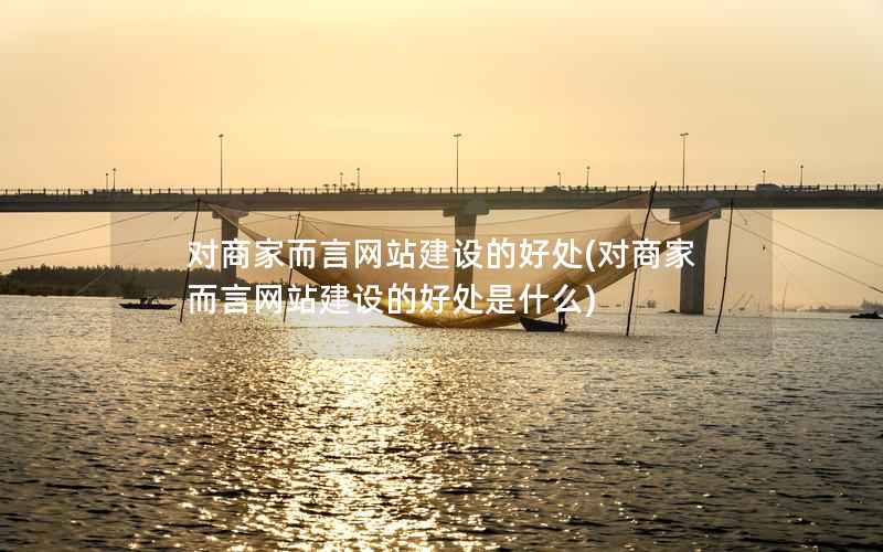 对商家而言网站建设的好处，对商家而言网站建设的好处是什么