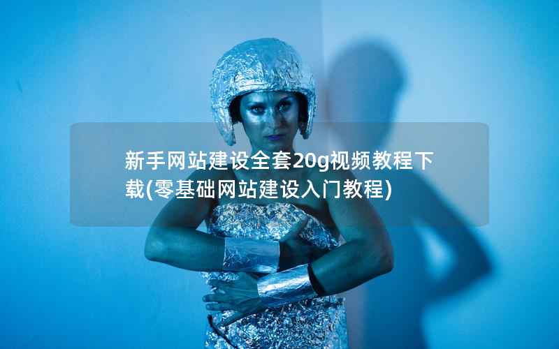 新手网站建设全套20g视频教程下载，零基础网站建设入门教程